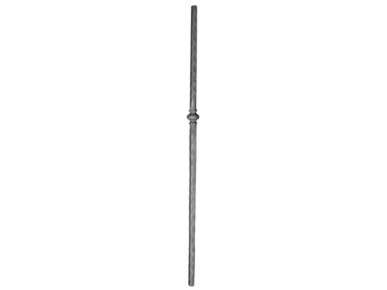 Słup balustradowy stalowy 25x25mm Słup balustradowy stalowy 25x25mm