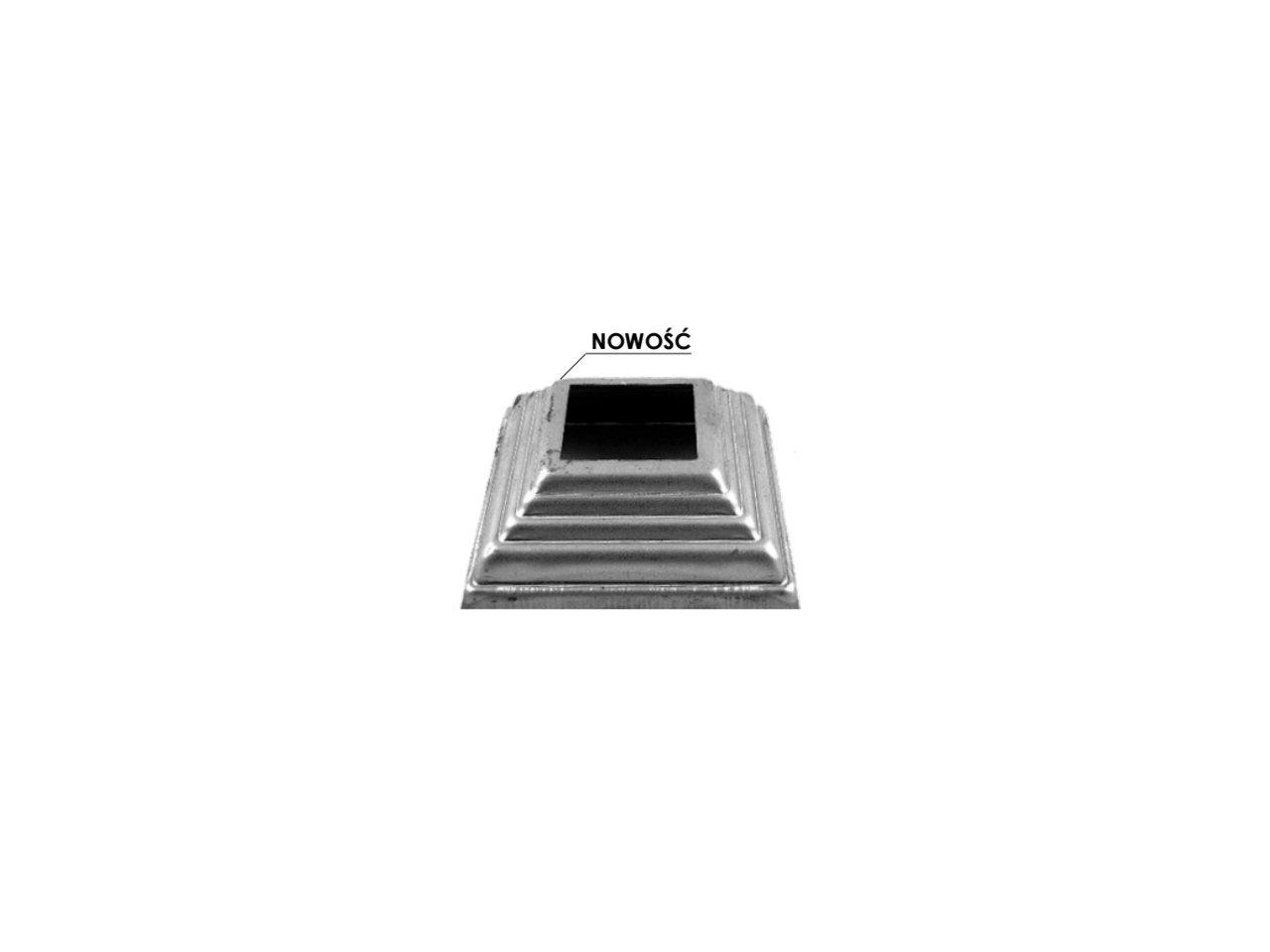 Maskownica metalowa 13.484 20mm, bez otworu Maskownica metalowa 13.484 20mm, bez otworu