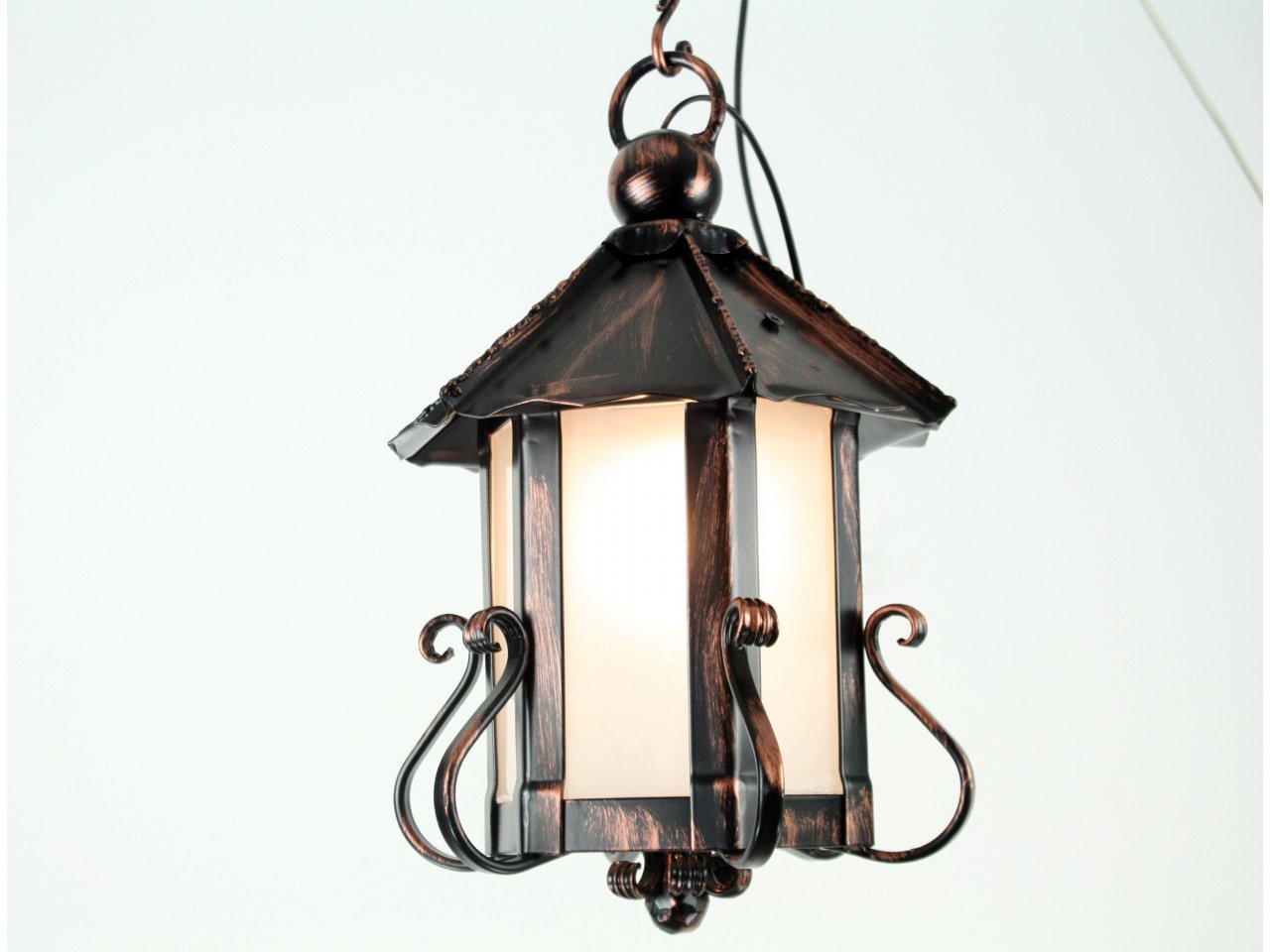Lampa kuta stalowa wisząca L 01 Lampa kuta stalowa wisząca L 01