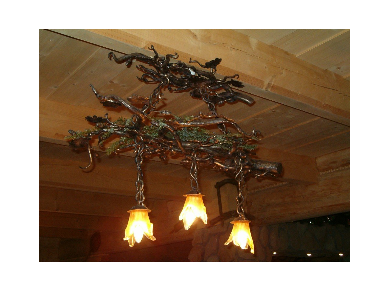 Lampa kuta stalowa wisząca LK05 Lampa kuta stalowa wisząca LK05