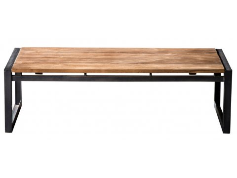 Schmiedetisch mit Holzplatte SK02