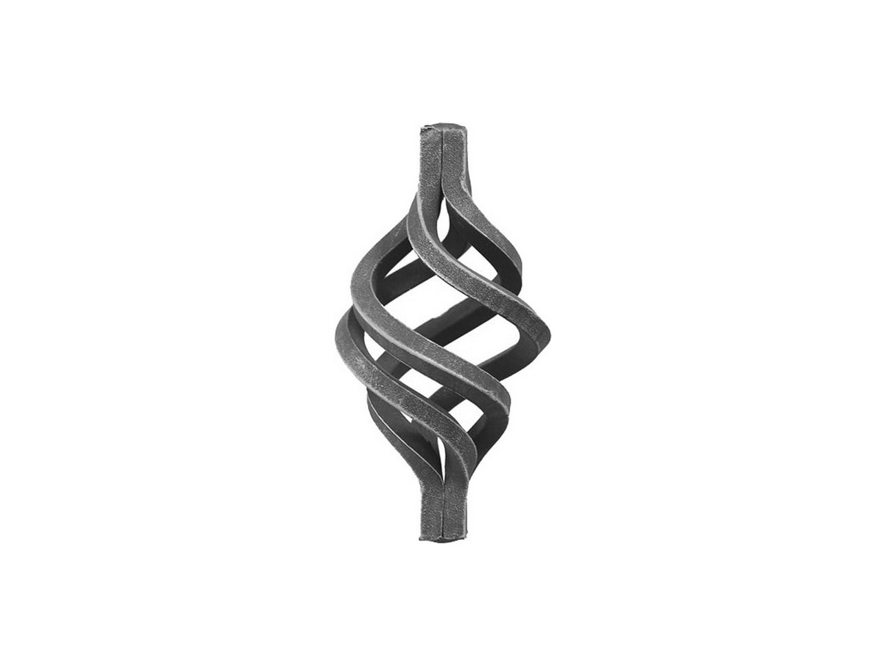 Kuty koszyk ozdobny na pręt 16x16mm 145x65Cebulka
