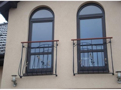 Balustrada kuta zewnętrzna balkon BKZ0032