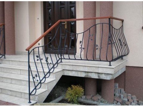 Balustrada kuta zewnętrzna balkon BKZ0032