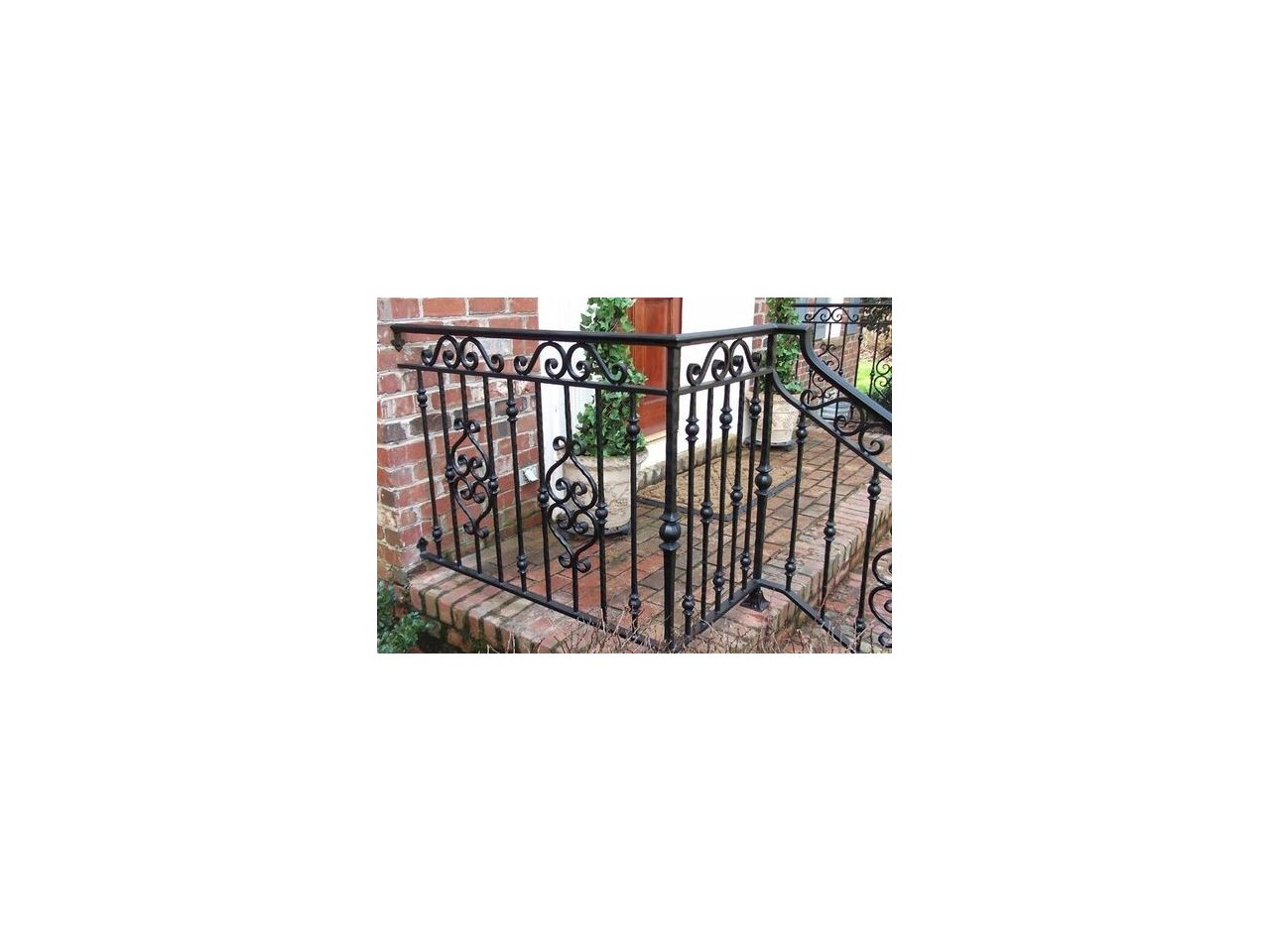 Balustrada kuta zewnętrzna balkon BKZ0033