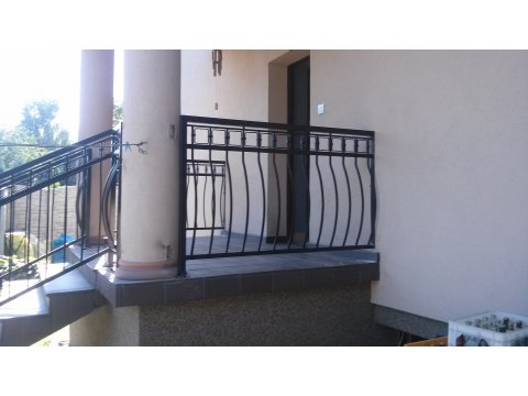 Balustrada kuta zewnętrzna balkon BKZ0040