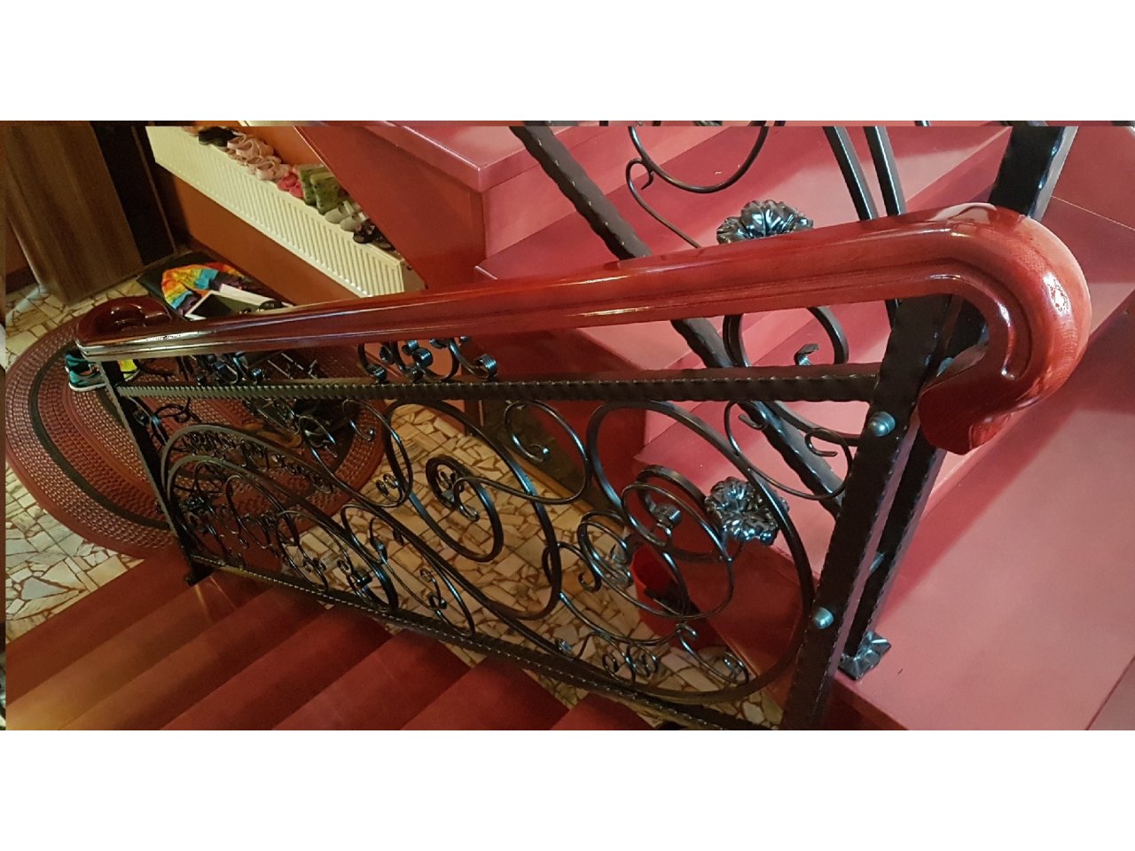 Balustrada kuta wewnętrzna barierka BKW0027