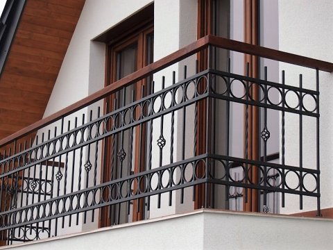 Balustrada kuta zewnętrzna BKZ 0102