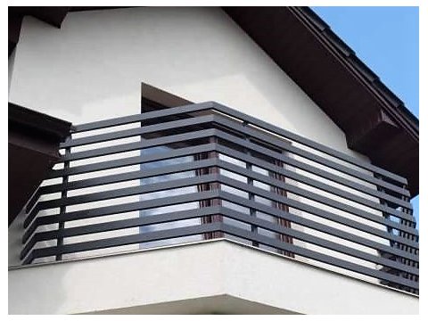 Balustrada kuta zewnętrzna BKZ 0102