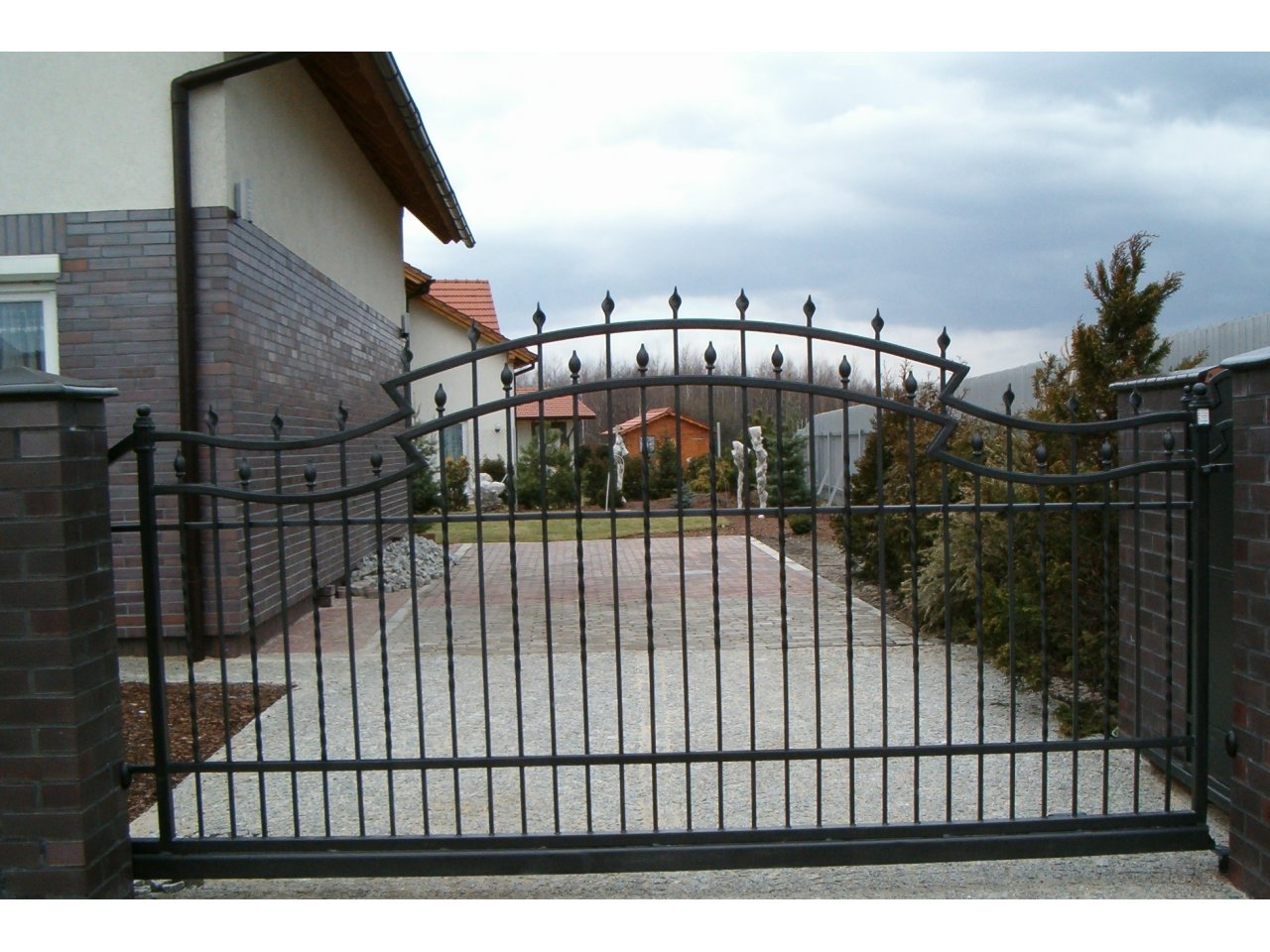 Geschmeidete Drehtor Model BU91 Geschmeidete Drehtor Model BU91