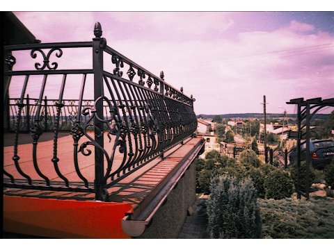 Balustrada kuta zewnętrzna balkon BKZ0017