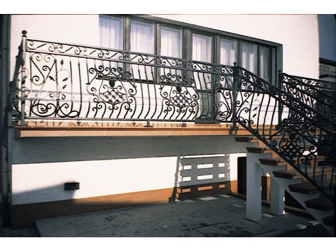 Balustrada kuta zewnętrzna balkon BKZ0019