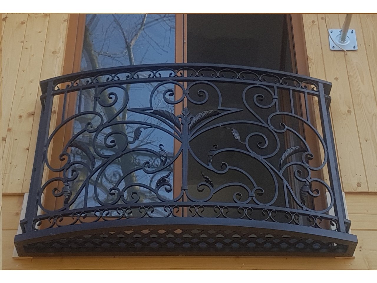 Balustrada kuta zewnętrzna BKZ 0102