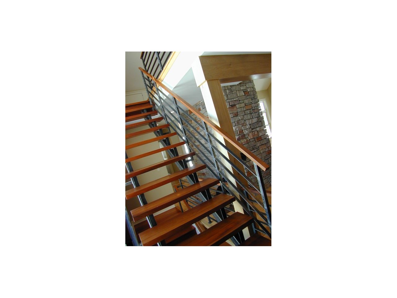 Balustrada kuta wewnętrzna nowoczesna loft