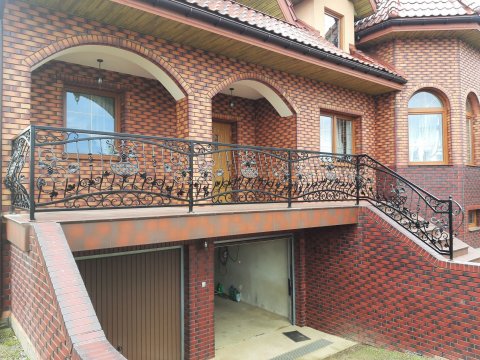 Balustrada kuta zewnętrzna BKZ72