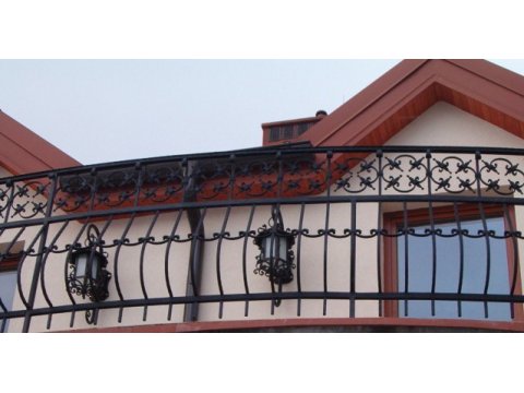 Balustrada kuta zewnętrzna balkon BKZ0007