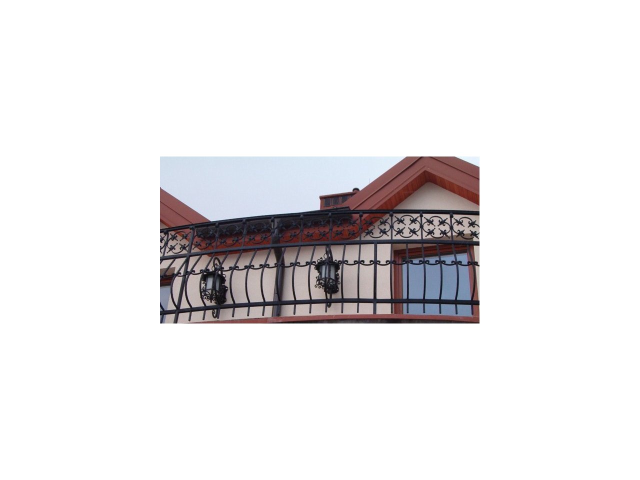 Balustrada kuta zewnętrzna balkon BKZ0007