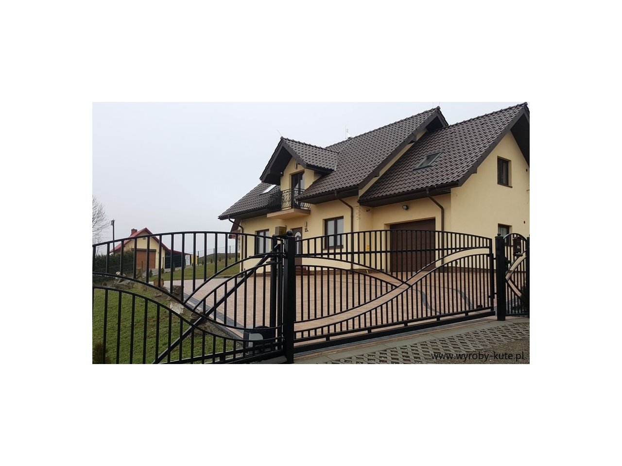 Geschmeidete Drehtor Model BU80 Geschmeidete Drehtor Model BU80