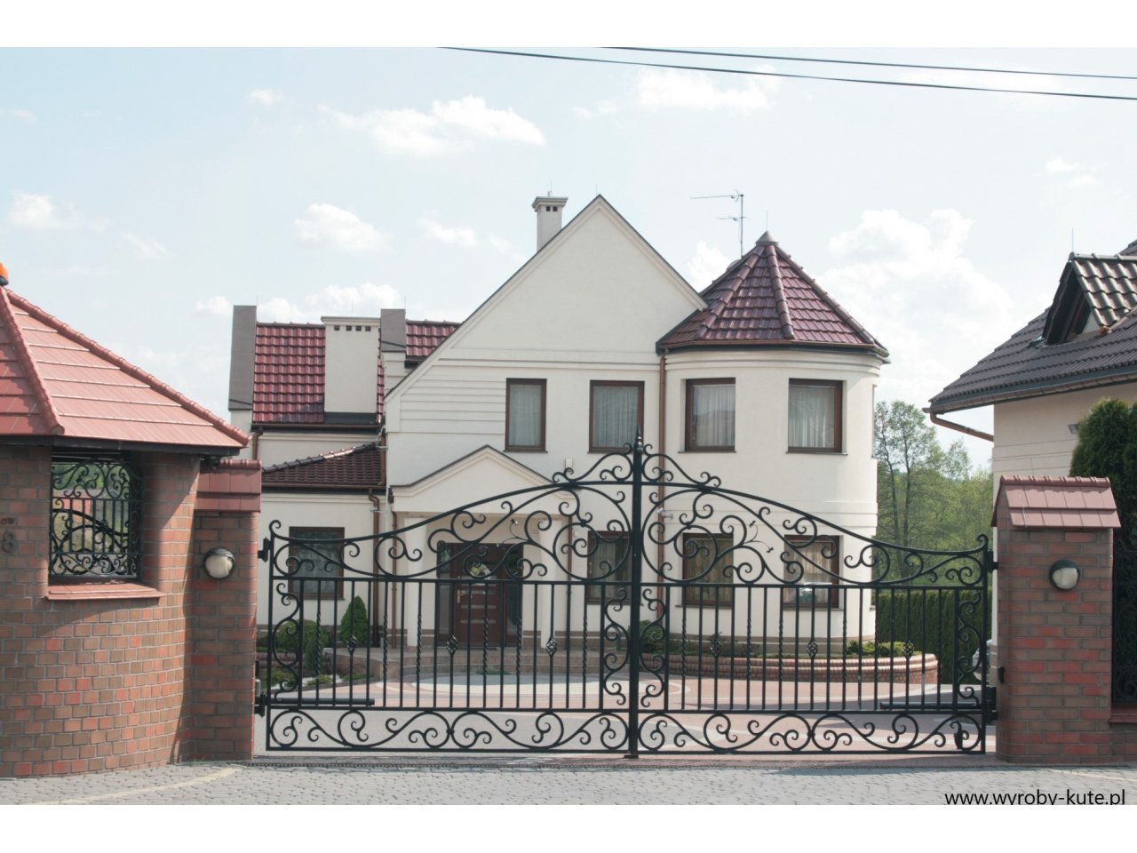 Brama kuta uchylna model BU11 Brama kuta uchylna model BU11