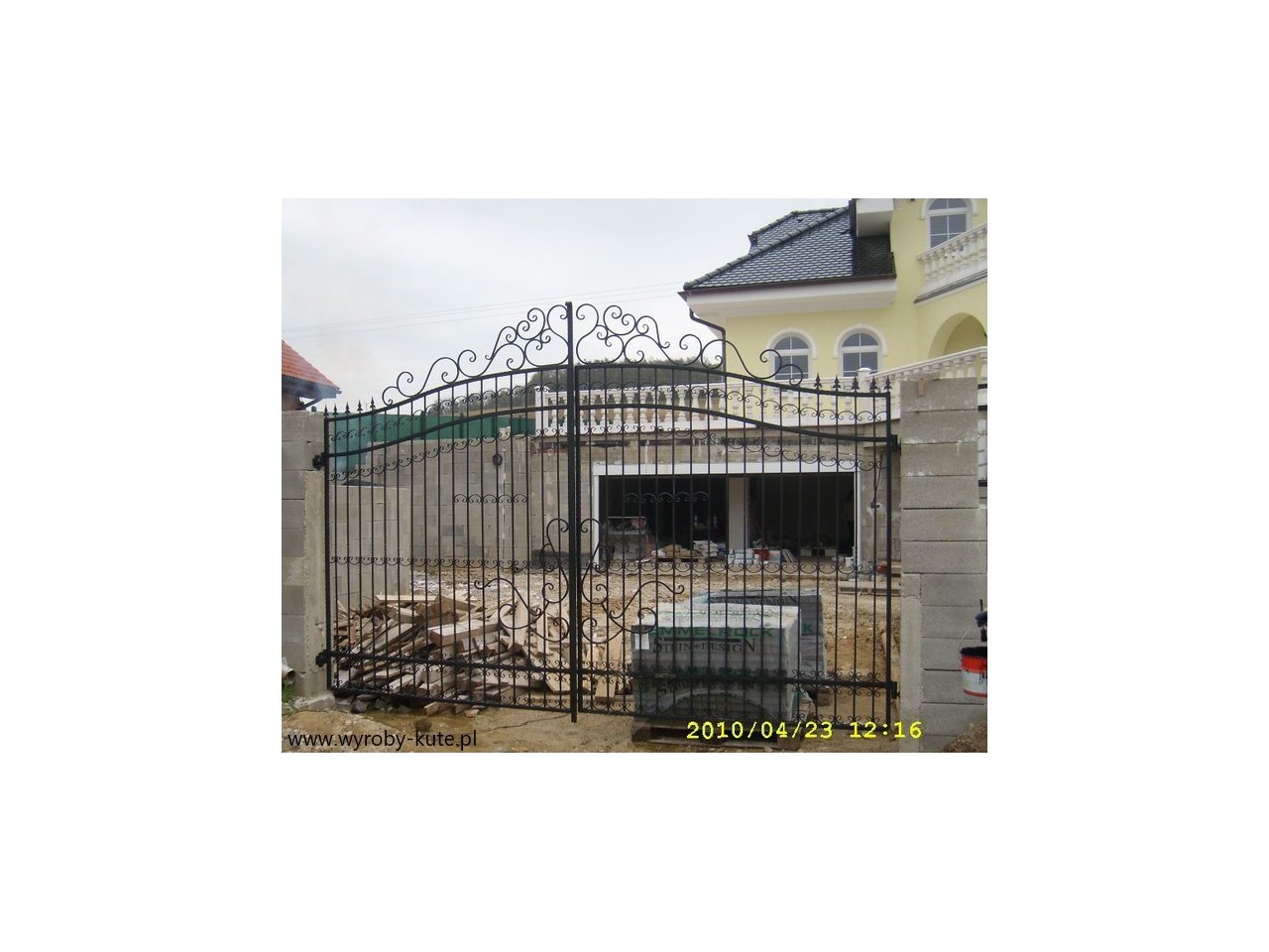 Brama kuta uchylna model BU19 Brama kuta uchylna model BU19