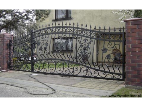 Geschmeidete Drehtor Model...
