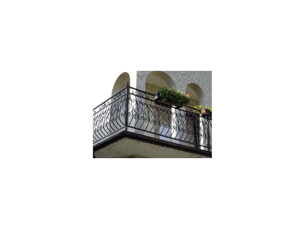 Balustrada kuta zewnętrzna balkon BKZ0014