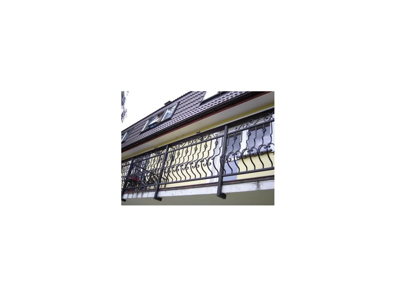 Balustrada kuta zewnętrzna balkon BKZ0016