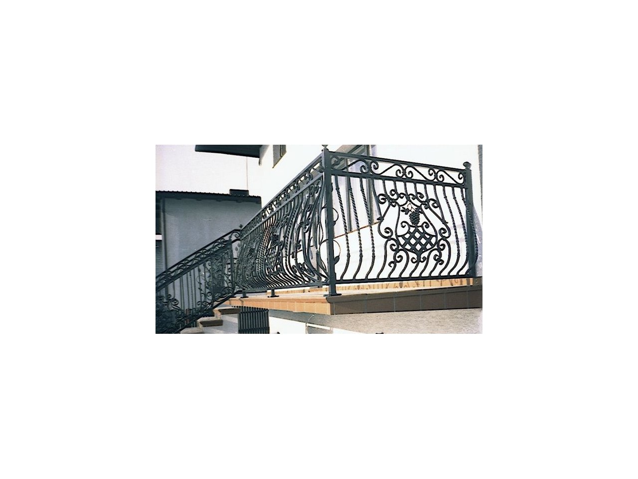Balustrada kuta zewnętrzna balkon BKZ0019