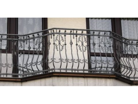 Balustrada kuta zewnętrzna balkon BKZ0023