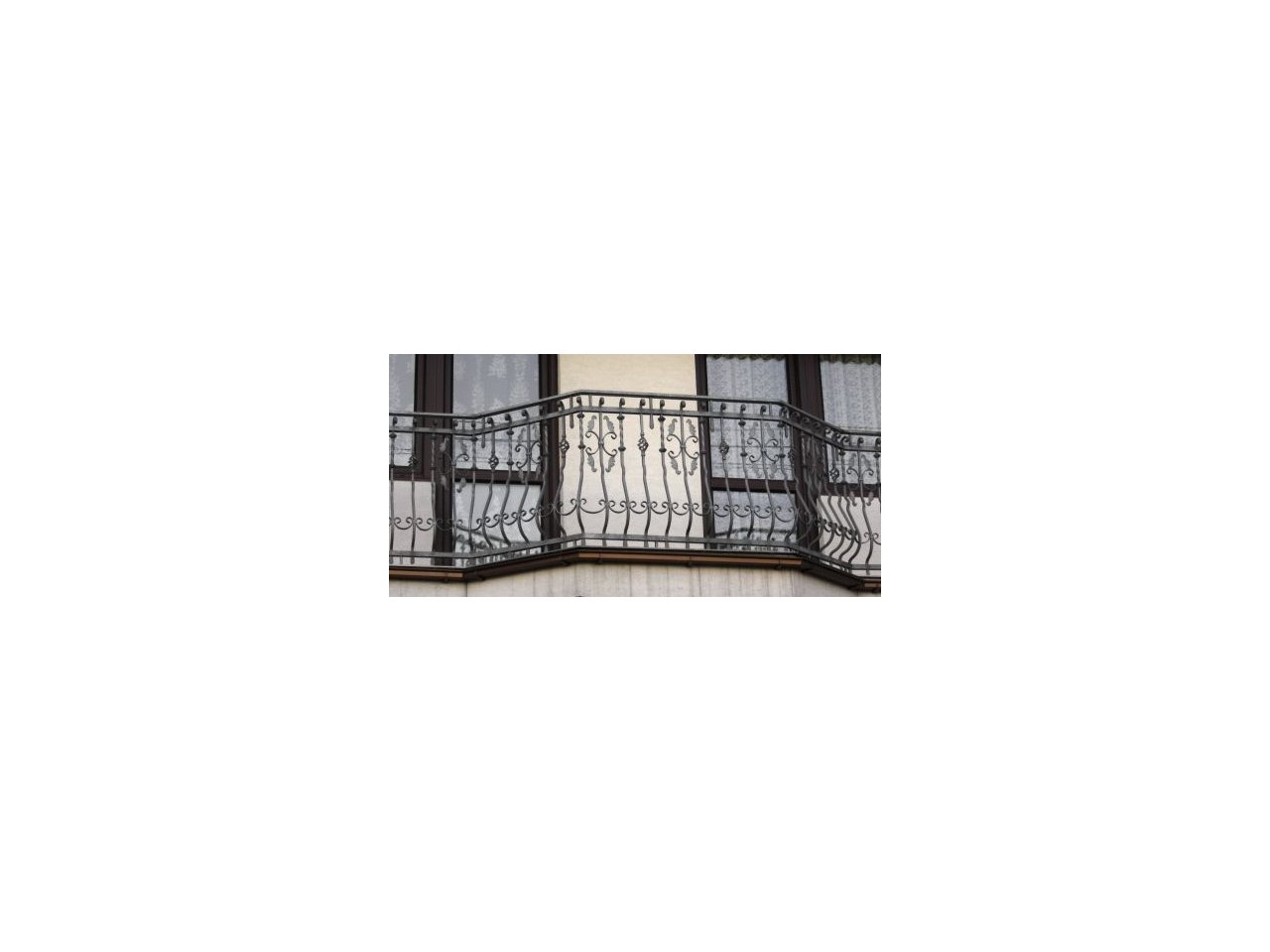 Balustrada kuta zewnętrzna balkon BKZ0023