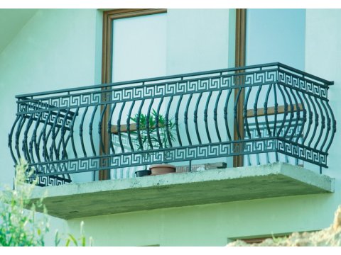 Balustrada kuta zewnętrzna balkon BKZ0027