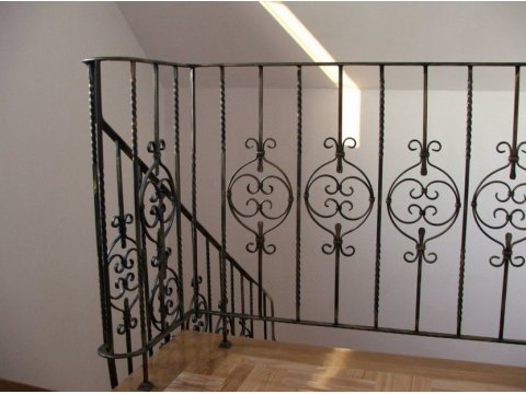 Balustrada kuta wewnętrzna barierka BKW0011