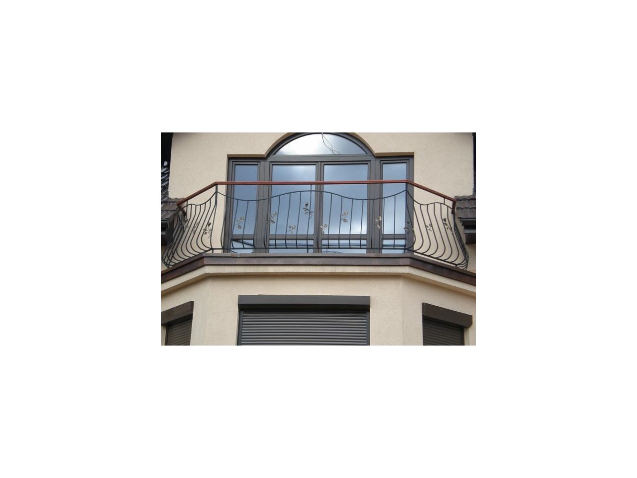 Balustrada kuta zewnętrzna balkon BKZ0032