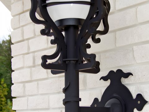 Metalllampe geschmiedete...