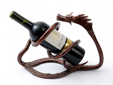Handgeschmiedetes Weinregal...