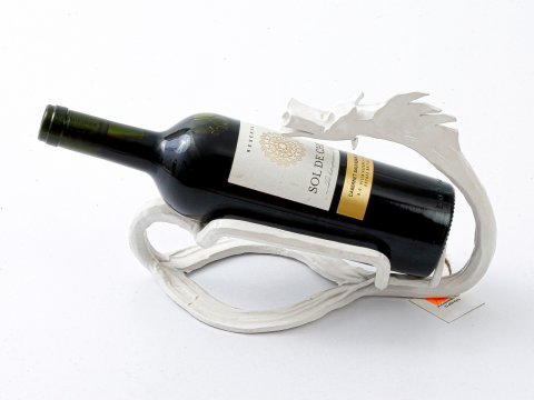 Weinregal aus Metall -...