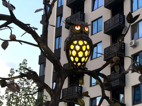 Bäume der Weisheit - Lampen...