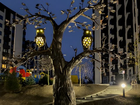 Bäume der Weisheit - Lampen...