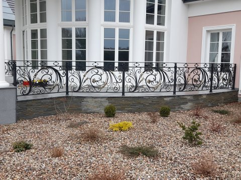 Schmiedeeisen-Terrassengelä...