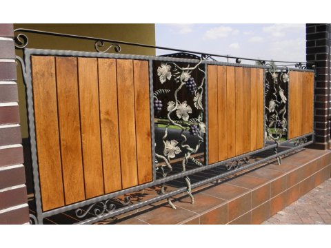 Balustrada kuta zewnętrzna balkon BKZ0033