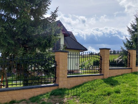 Ogrodzenie kute - model: mg16