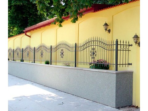 Ogrodzenie kute przęsła metalowe OK13