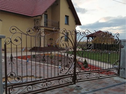 Brama kuta z motylem -...