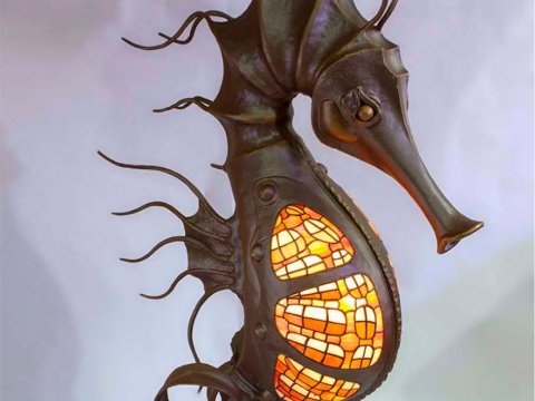 Konik morski - metalowa...