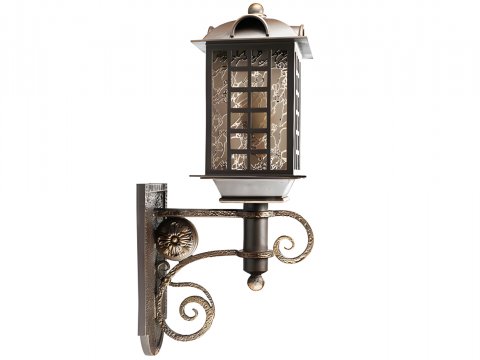 Ręcznie kuta lampa metalowa...