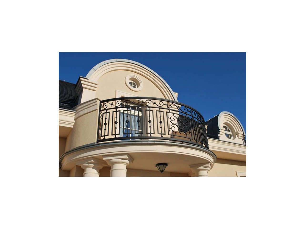 Balustrada kuta zewnętrzna balkon BKZ0035