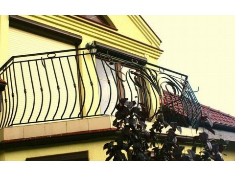 Balustrada kuta zewnętrzna balkon BKZ0037