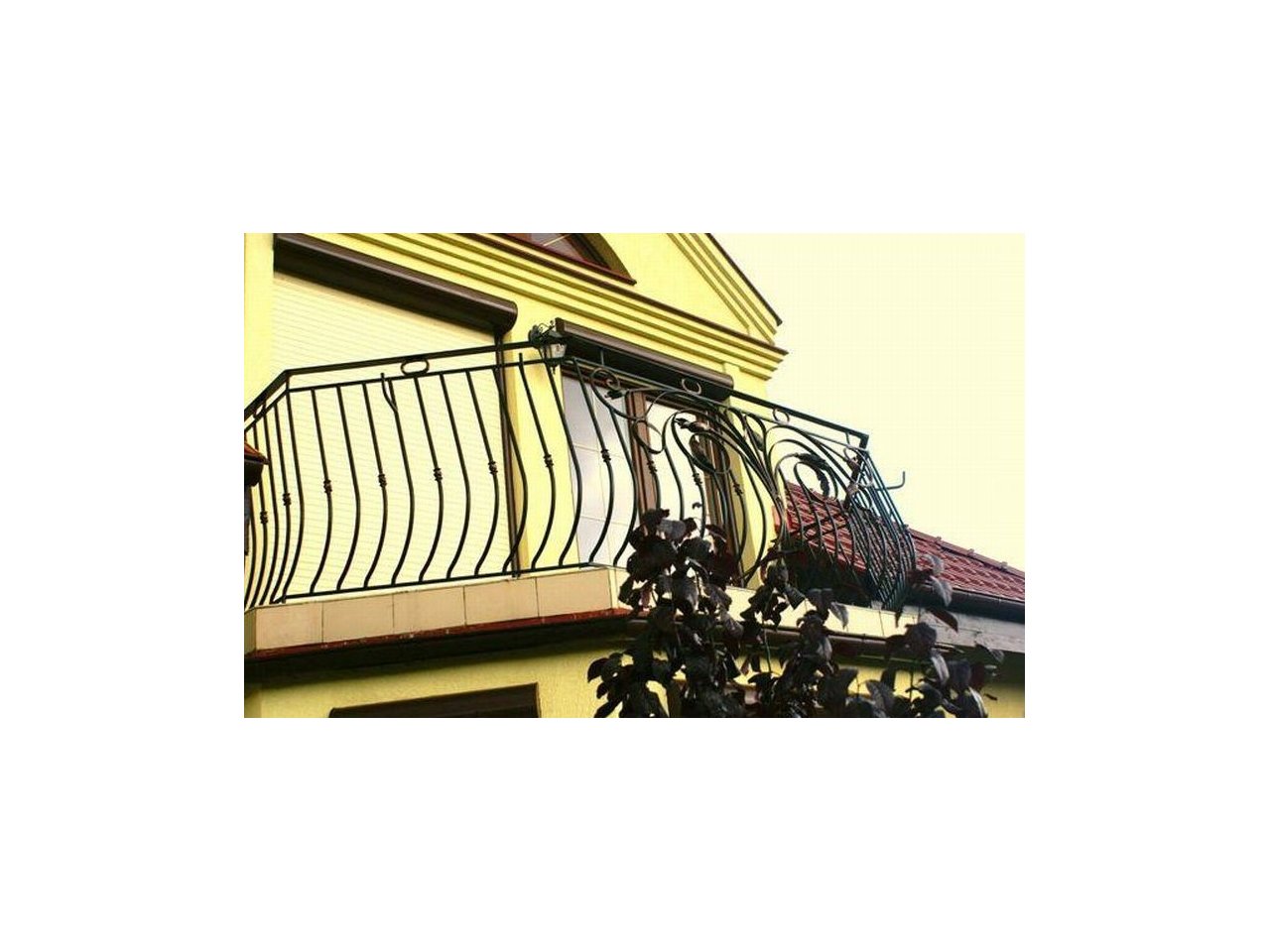 Balustrada kuta zewnętrzna balkon BKZ0037