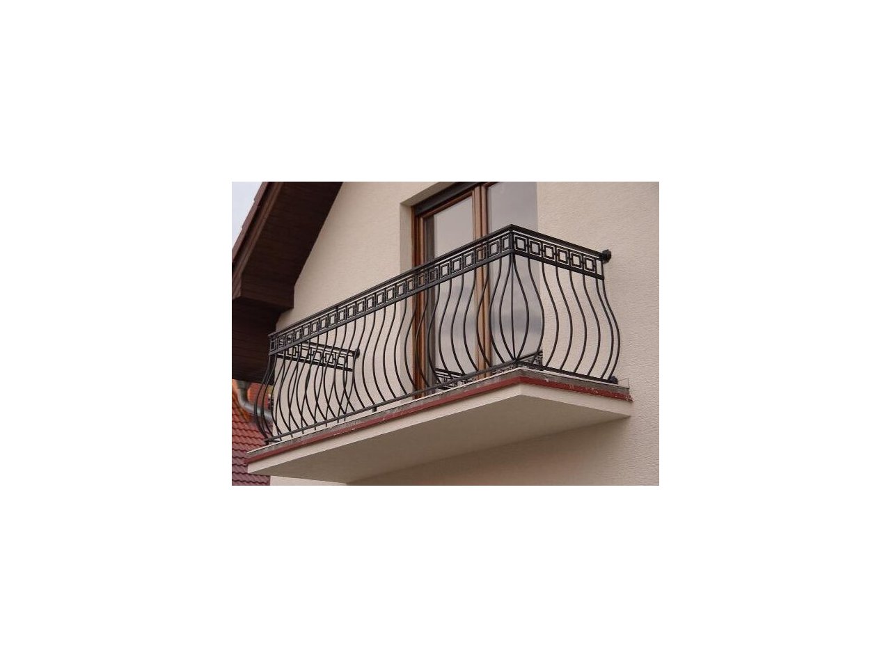 Balustrada kuta zewnętrzna balkon BKZ0040