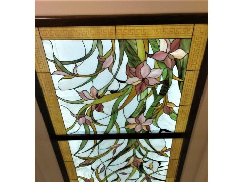 Decke Buntglasfenster WS01
